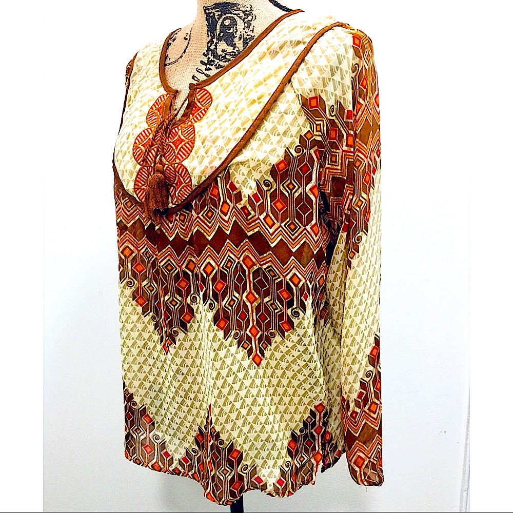 Beautiful Boho Style Blouse